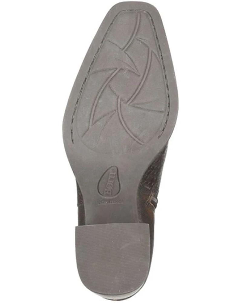 Born Women's Aiken Snakeskin Print Booties - Snip Toe
