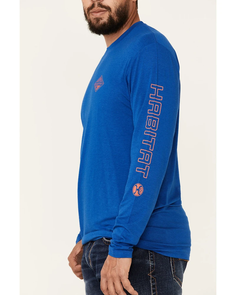 Hooey Men's Captain Logo Long Sleeve T-Shirt