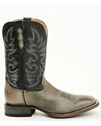 Cody James Men's Exotic Ostrich Belly Western Boots - Broad Square Toe