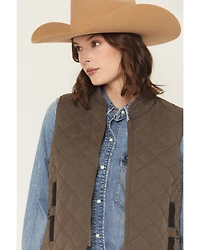 Outback Trading Co Women's Quilted Riding Vest