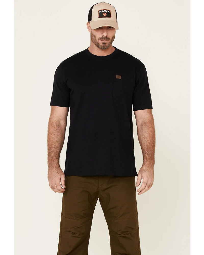 Hawx Men's Dark Olive Stretch Ripstop Work Pants