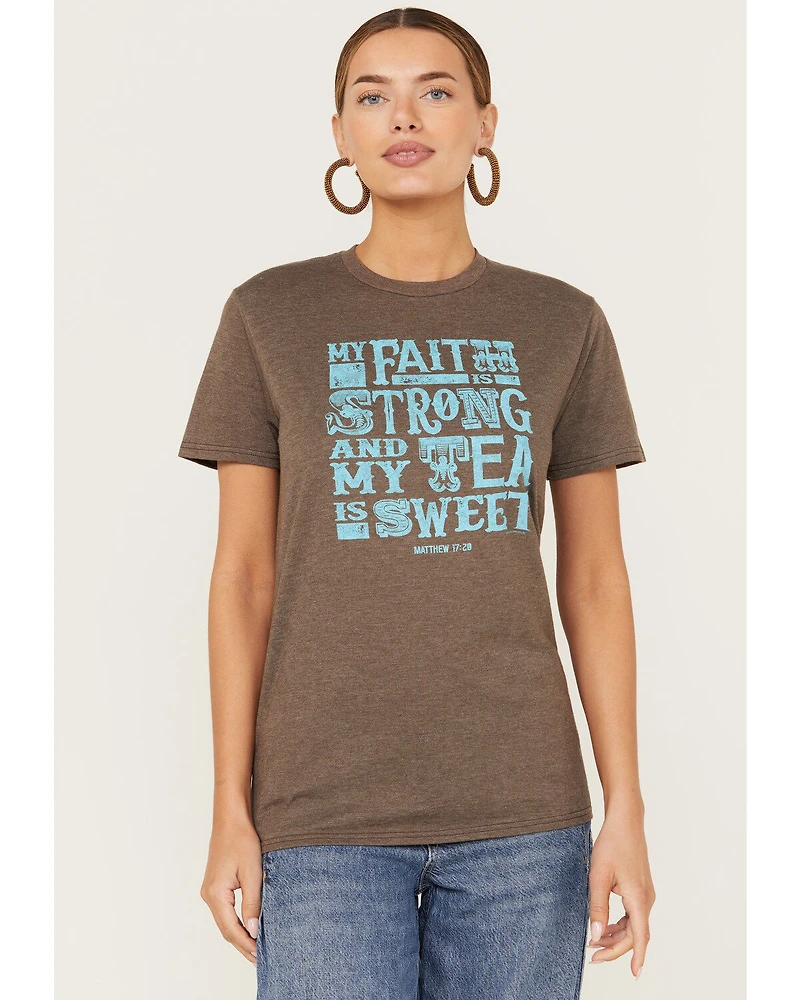 Kerusso Women's Sweet Tea Short Sleeve Graphic Tee