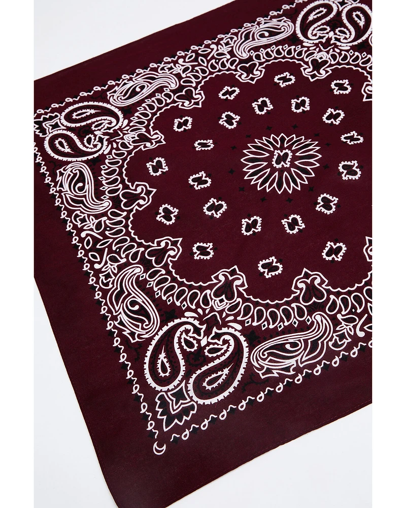 Shyanne Women's Wine Bandana