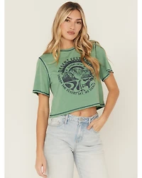 Cleo + Wolf Women's Desert Festival Short Sleeve Graphic Tee