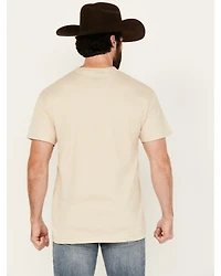 Riot Society Men's Embroidered Cactus Short Sleeve T-Shirt