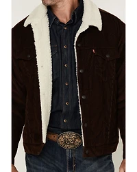 Levi's Men's Corduroy Sherpa Lined Trucker Jacket