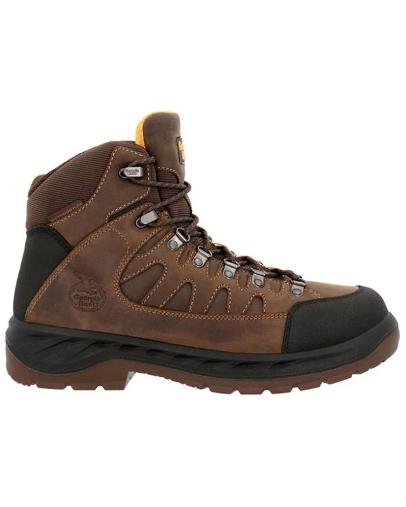 Georgia Boot Men's OT Waterproof Lace-Up Hiking Work Boots - Soft Toe