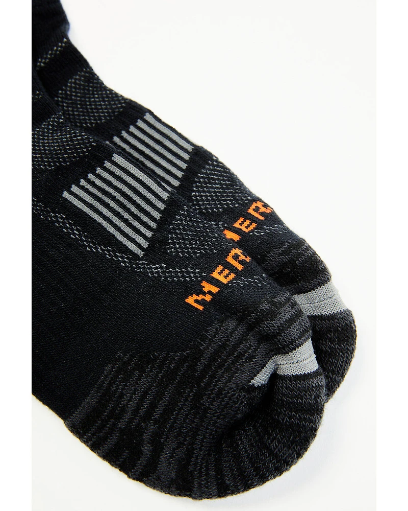 Merrell Men's Zoned Quarter Crew Socks