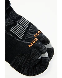 Merrell Men's Zoned Quarter Crew Socks