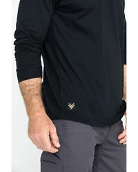 Hawx Men's Logo Crew Long Sleeve Work T-Shirt - Tall