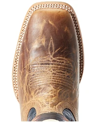Ariat Men's Wildstock Real Deal Western Performance Boots - Broad Square Toe
