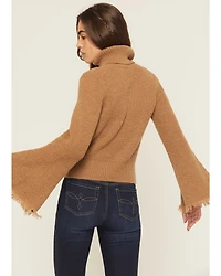 Shyanne Women's Bell Sleeve Marled Sweater