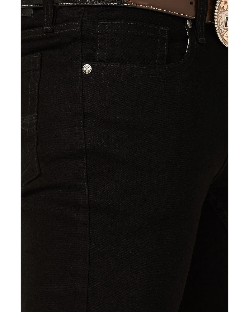 Cody James Men's Night Rider Wash Wyatt Slim Bootcut Stretch Denim Jeans