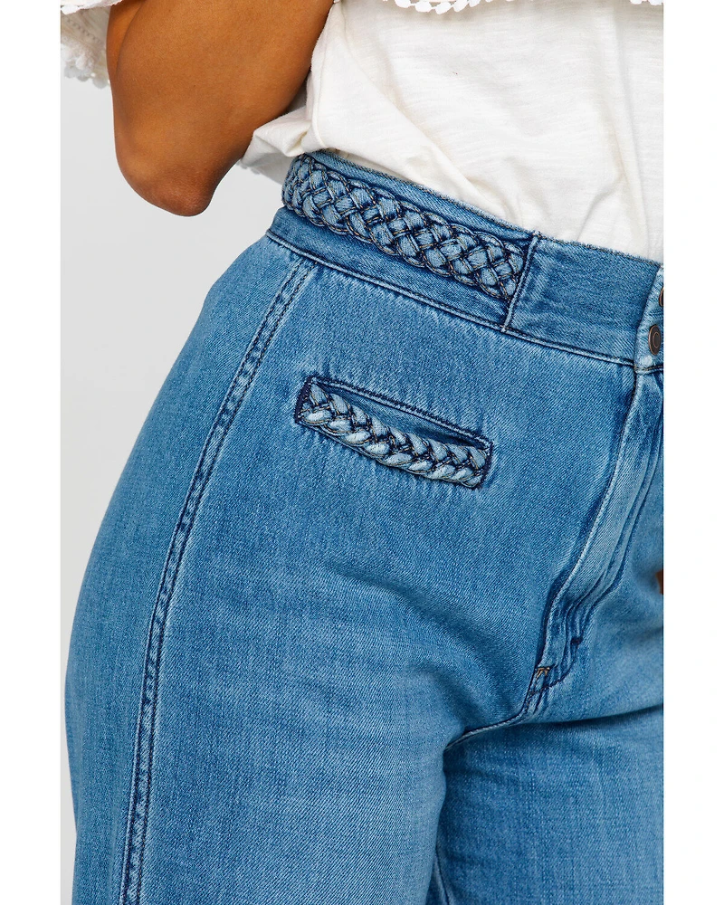 Free People Women's Seasons The Sun Jeans