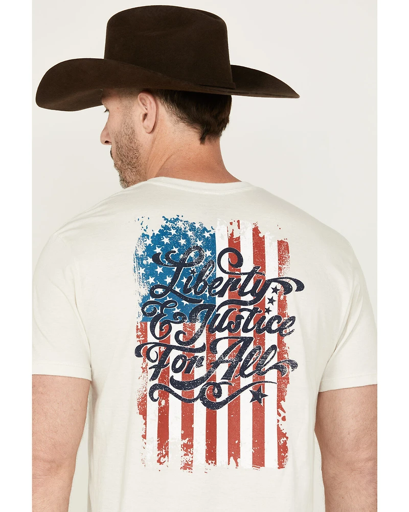Cody James Men's Justice For All Short Sleeve Graphic T-Shirt