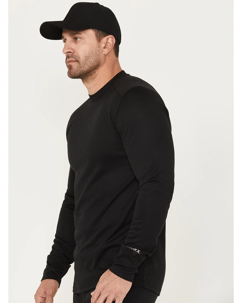 Hawx Men's Midweight Baselayer Crew Thermal Work Shirt