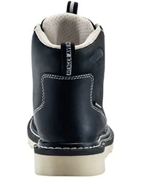Avenger Women's Mid 6" Lace-Up Waterproof Wedge Work Boots - Carbon Toe
