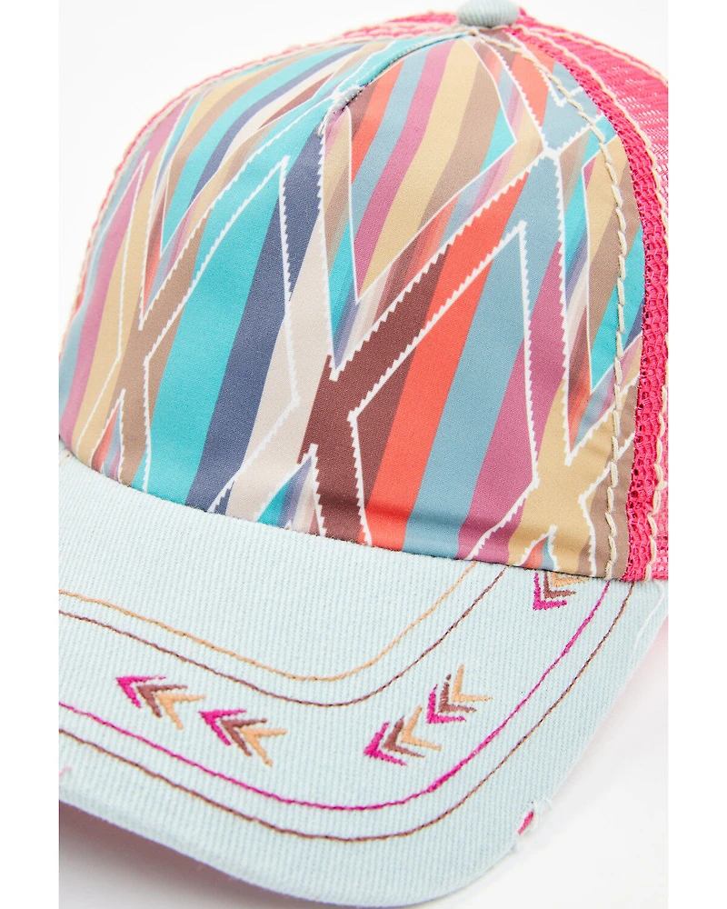 Catchfly Women's Diamond Patch Ball Cap