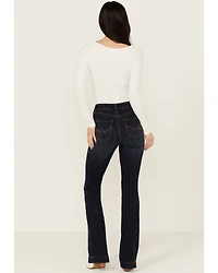 Idyllwind Women's Legend High Rise Seamed Bootcut Comfort Stretch Denim Jeans