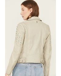 Mauritius Leather X Boot Barn Women's Cassidy Studded Jacket