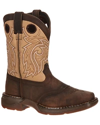 Durango Boys' Saddle Western Boots - Broad Square Toe
