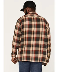 Levi's Men's Medina Worker Large Plaid Print Long Sleeve Button-Down Shirt