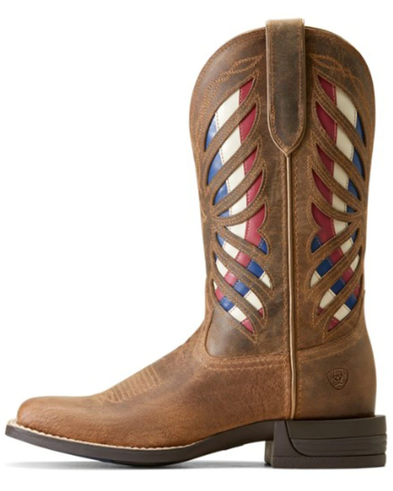 Ariat Women's Longview Performance Western Boots - Broad Square Toe