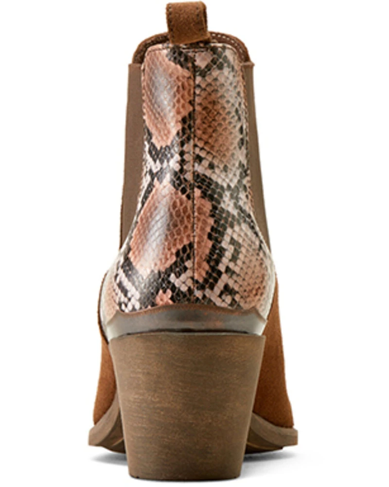Ariat Women's Bradley Western Booties - Snip Toe