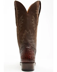 El Dorado Men's Exotic Caiman Western Boots - Round Toe
