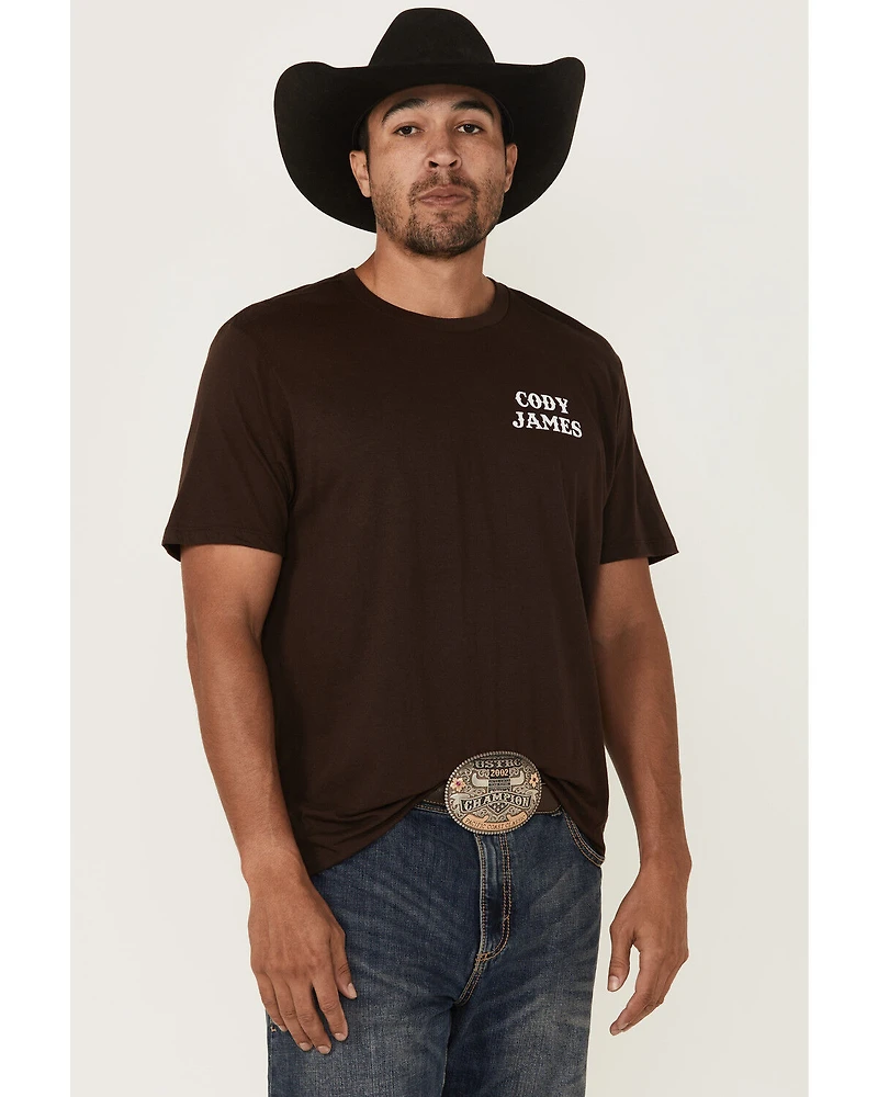 Cody James Men's Southwestern Skull Short Sleeve Graphic T-Shirt