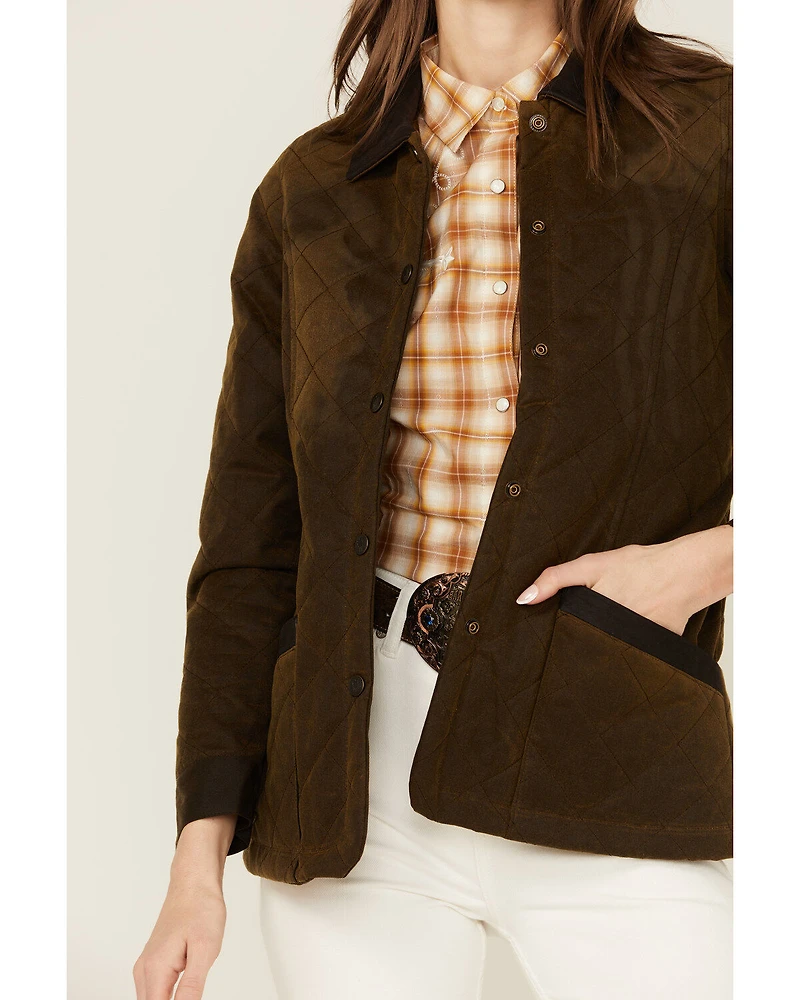 Outback Trading Co Women's Oilskin Barn Jacket