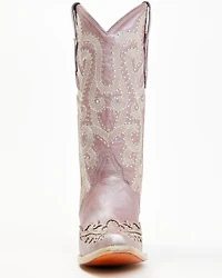 Corral Women's Metallic Embellished Overlay Western Boots - Snip Toe