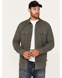 Brothers and Sons Men's Kelcy Herringbone Long Sleeve Button-Down Western Shirt