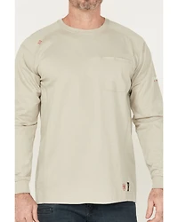 Ariat Men's FR Air USA Scream Long Sleeve Work T-Shirt - Big