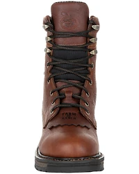 Georgia Boot Men's Carbo-Tec LT Waterproof Lacer Work Boots - Soft Toe