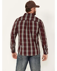 Brothers and Sons Men's Blaine Plaid Print Long Sleeve Button Down Shirt