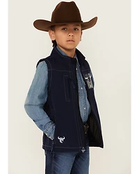 Cowboy Hardware Boys' Skull Flag Vest