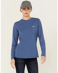 Ariat Women's Rebar Workman Reflective Flag Long Sleeve Tee