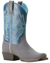 Ariat Boys' Decatur Suede Western Boots - Square Toe