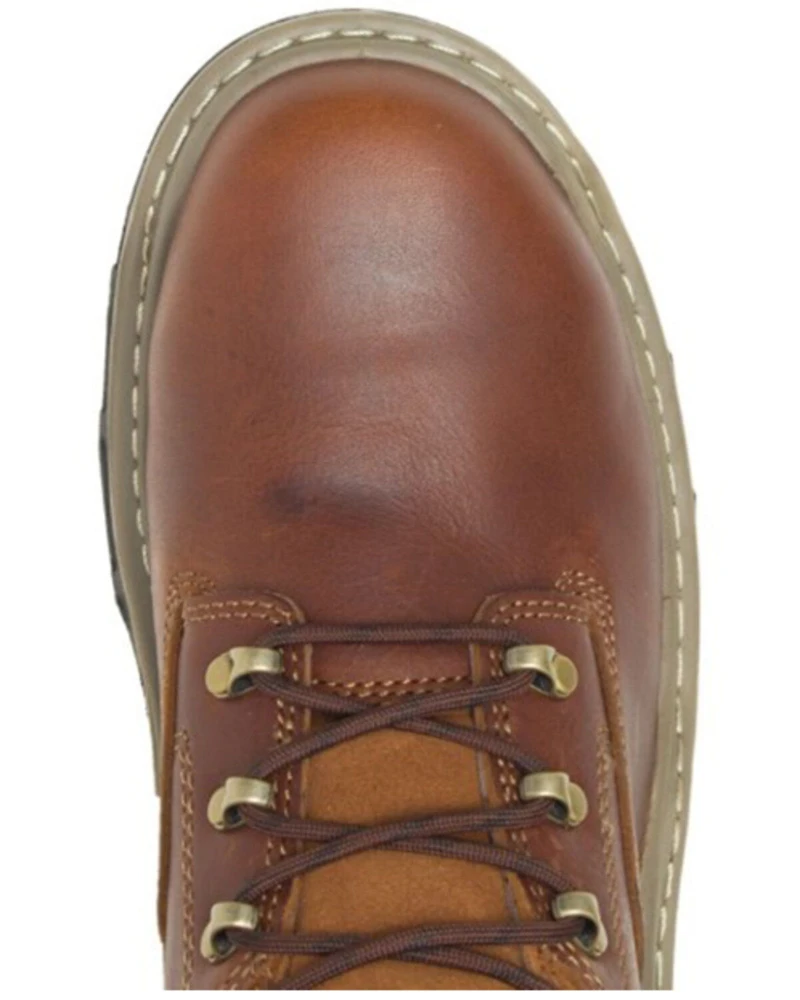 Wolverine Men's 6" Peanut Raider Durashock Lace-Up Work Boots - Soft Toe