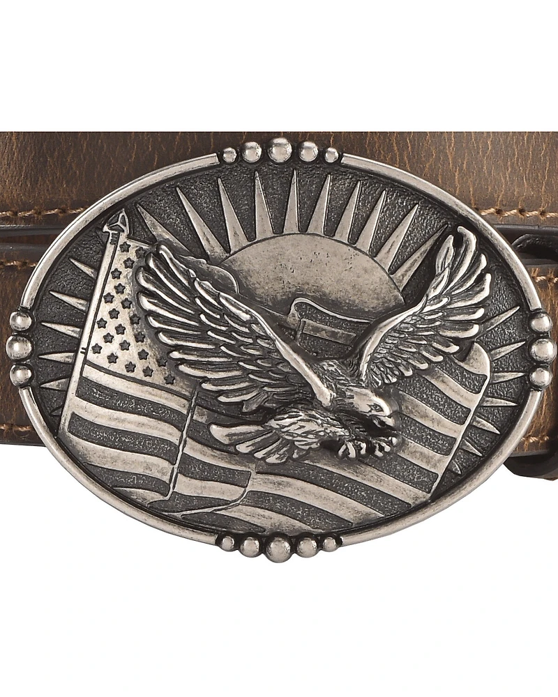 Cody James Boys' Eagle Flag Belt