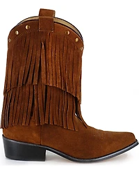 Shyanne® Girls' Fringe Snip Toe Western Boots