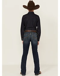 Ariat Boys' Relaxed Bootcut Denim Jeans