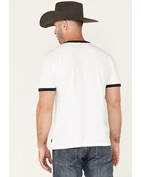 Brixton x Willie Nelson Men's Shotgun Graphic Ringer T-Shirt