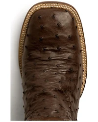 Ferrini Men's Full Quill Ostrich Exotic Western Boots