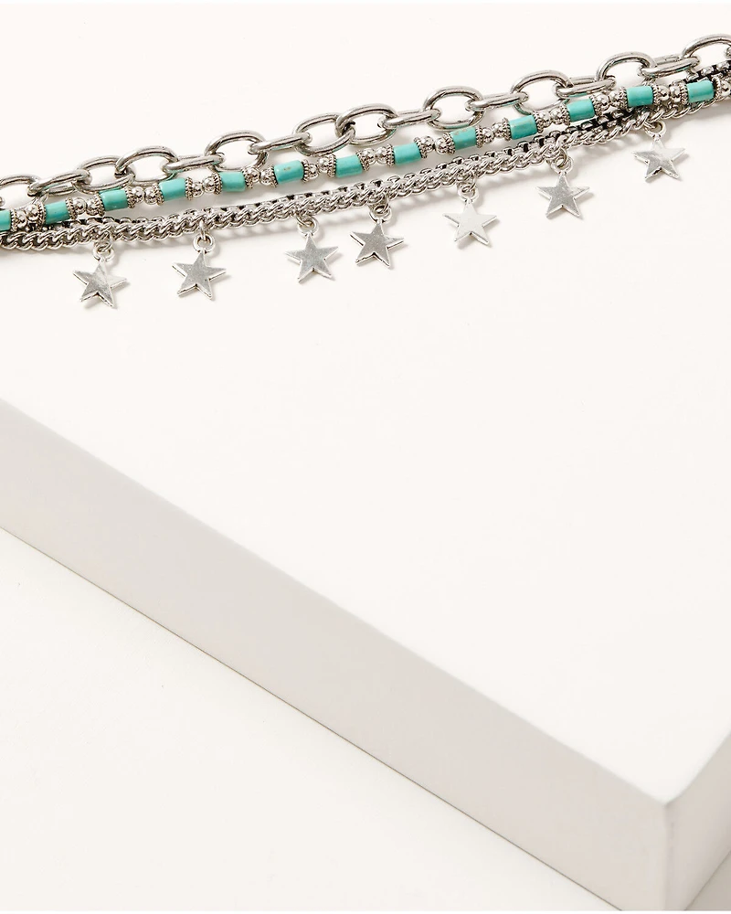 Shyanne Women's Star Layered Bracelet