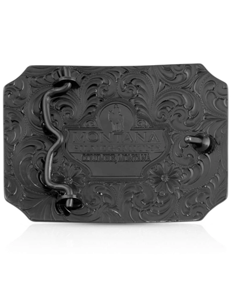 Montana Silversmiths Women's Born In The USA Bronze Belt Buckle