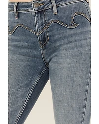 Idyllwind Women's Beasley Gypsy High Rise Western Yoke Stretch Bootcut Jeans