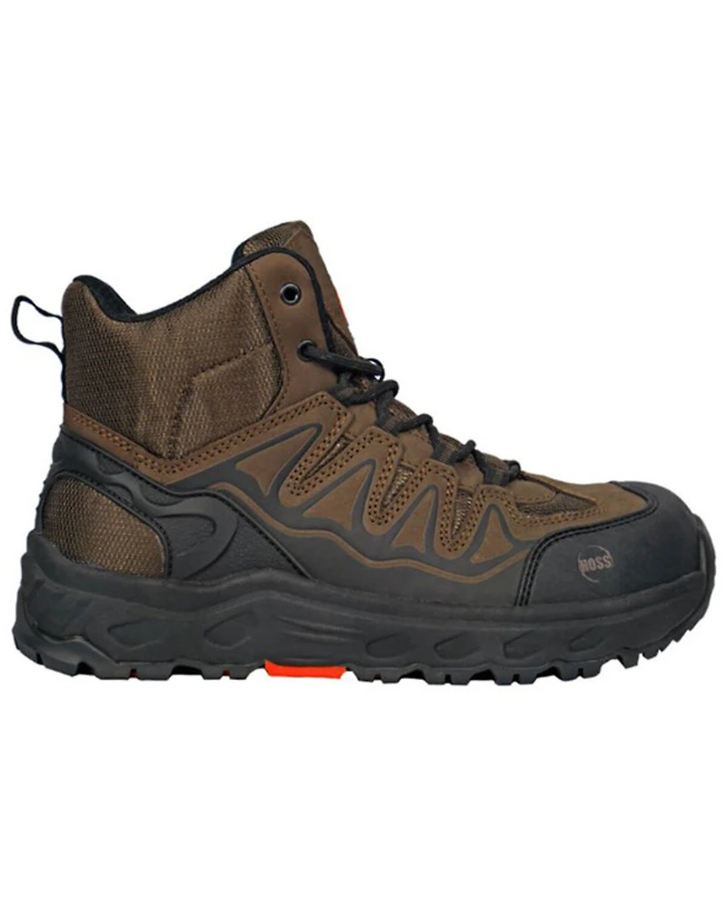 Hoss Men's Eric High Lace-Up Work Boots - Aluminum Toe