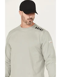 Ariat Men's FR Work Hard Live Free Short Sleeve Pocket Shirt
